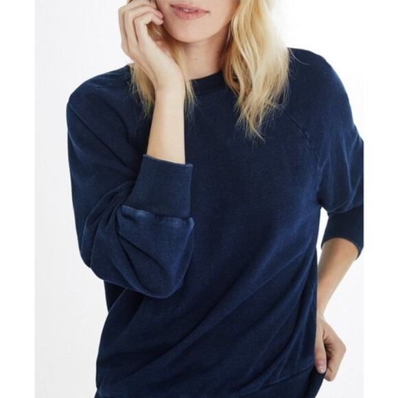 AG Denim Indigo Capsule The Wedge Sweatshirt - Picture 7 of 7